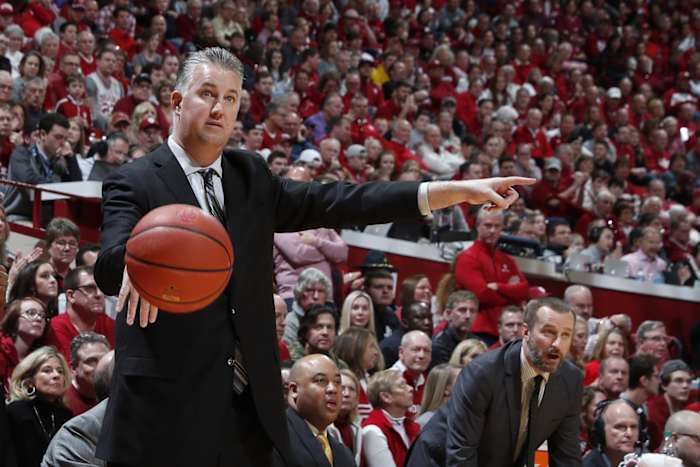 Purdue coach Matt Painter makes a point during the Boilermakers' victory over Indiana on Feb. 8 in Assembly Hall. (USA TODAY Sports)